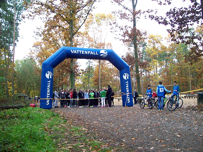 Vor dem Start