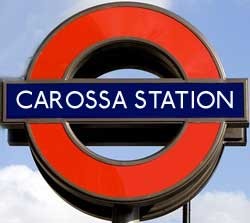 Tube sign